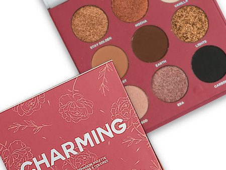 SECRET GARDEN COLLECTION CHARMING  9 COLOR SHADOW PALETTE - LURE Online Hot Sale