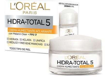 HIDRA TOTAL 5 CREMA HUMECTANTE ACLARANTE - LOREAL DERMO EXPERTISE Hot on Sale