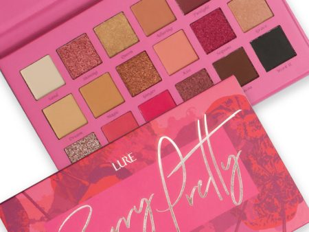 FRUITY COLLECTION BERRY PRETTY 18 COLOR SHADOW PALETTE - LURE For Cheap