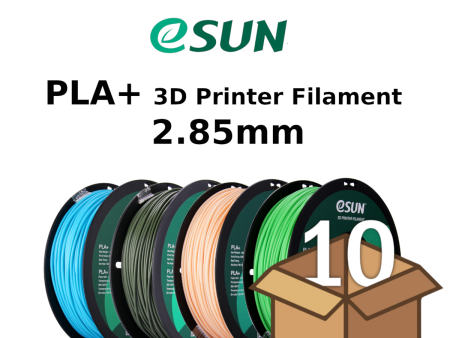 Wholesale Case 2.85 mm eSun PLA+ (10 spools in a case) Hot on Sale