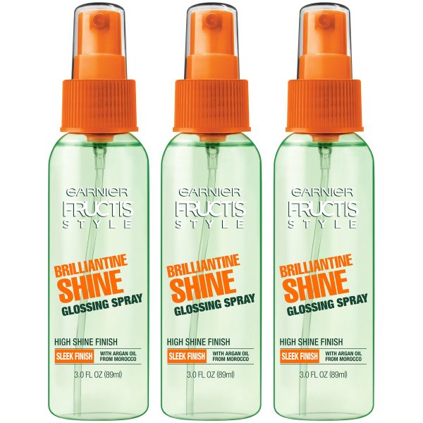 Garnier Fructis Style Brilliantine Shine Glossing Spray, 3 count Hot on Sale