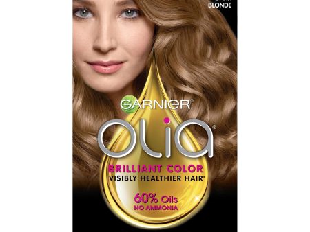 Garnier Olia Oil Powered Permanent Hair Color, 7.0 Dark Blonde, 1 kit For Cheap