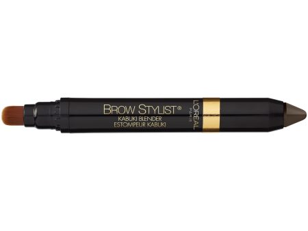 L Oreal Paris Brow Stylist Kabuki Blender Brow Crayon, Brunette, 0.05 oz. Online