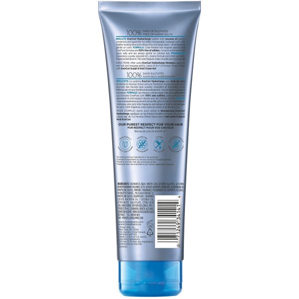 L Oreal Paris EverCurl Hydracharge Sulfate Free Conditioner, with Coconut Oil, 8.5 Fl. Oz (Packaging May Vary) For Sale