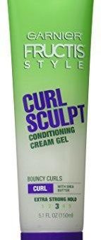 Garnier Fructis Style Curl Sculpt Conditioning Cream Gel 5 oz For Cheap