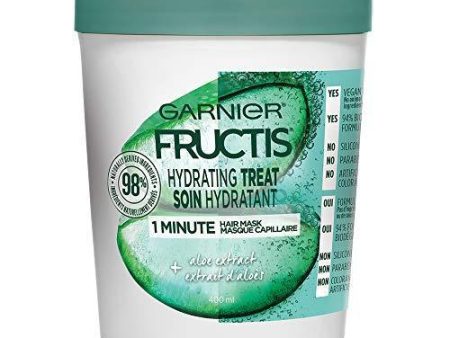 Garnier Fructis Hydrating Treat Aloe Hair Mask - 13.5 fl oz、pack of 1 For Cheap