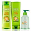 Garnier Fructis Sleek & Shine Shampoo, Conditioner & Anti-Frizz Serum, 5.1 Ounce (Set of 3) Fashion