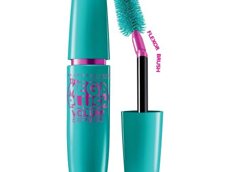 Maybelline Volum  Express The Mega Plush Washable Mascara, Brownish Black, 0.3 fl. oz. Online now