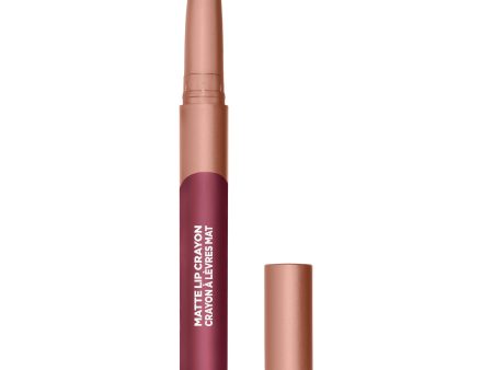 L Oreal Paris Infallible Matte Lip Crayon, Lasting Wear, Smudge Resistant, Sizzling Sugar, 0.04 oz. Fashion