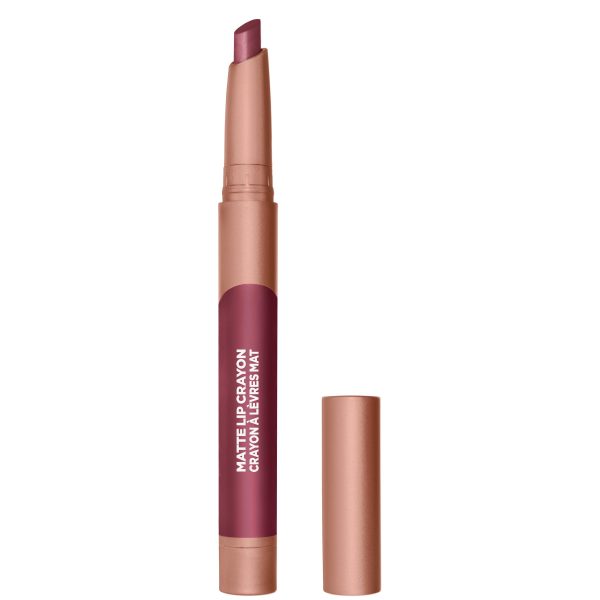 L Oreal Paris Infallible Matte Lip Crayon, Lasting Wear, Smudge Resistant, Sizzling Sugar, 0.04 oz. Fashion