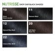 Garnier Nutrisse Nourishing Hair Color Creme, 11  Blackest Black, 2 count Online