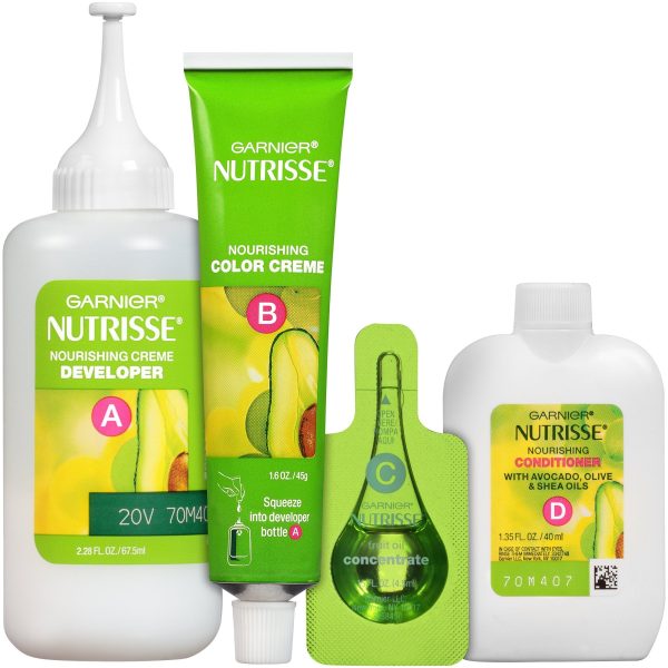 Garnier Nutrisse Nourishing Hair Color Creme, 30 Darkest Brown (Sweet Cola), 1 kit For Cheap