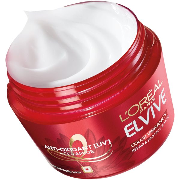 L Oreal Paris Elvive Color Vibrancy Repair and Protect Balm, 8.5 fl. oz. (Packaging May Vary) Fashion