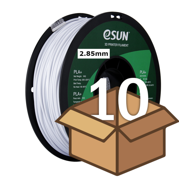 Wholesale Case 2.85 mm eSun PLA+ (10 spools in a case) Hot on Sale