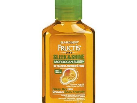 Garnier Fructis Sleek & Shine Moroccan Sleek Oil Treatment 3.75 oz (Pack of 5) Sale