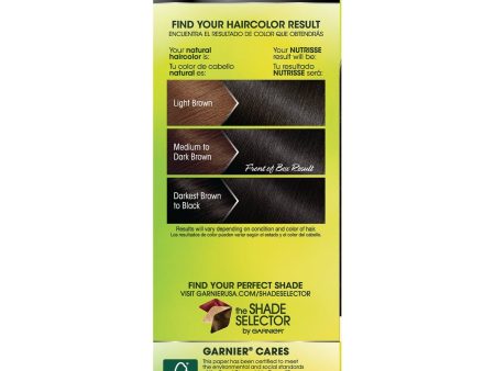 Garnier Nutrisse Nourishing Hair Color Creme, 10 Black (Licorice), 1 kit Hot on Sale