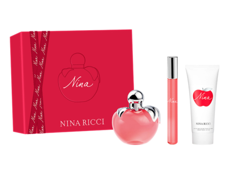 Set Nina Ricci EDT 80ml + 10ml + Body Lotion 75ml Sale