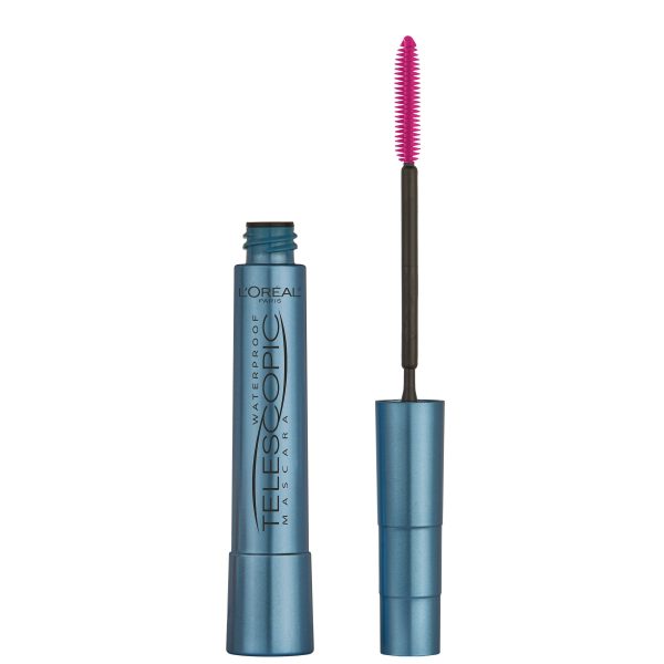 L Oreal Paris Telescopic Original Waterproof Lengthening Mascara, Black, 0.24 fl. oz. Fashion