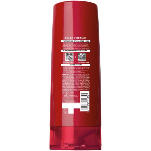 L Oreal Paris Elvive Color Vibrancy Protecting Conditioner, 20 Fl Oz (Packaging May Vary) Fashion