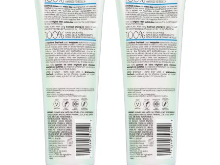 L Oreal Paris Hair Care EverFresh Balancing Conditioner Sulfate Free, with Indian Lilac, 2 Count (8.5 Fl. Oz each) Supply