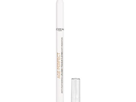 L Oreal Paris Age Perfect Anti-Feathering Lip Liner - Smooth Application, Nude Pink, 0.04 fl. oz. Hot on Sale