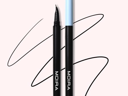 DELINEADOR LÍQUIDO ANGLED LIQUID LINER - MOIRA For Discount