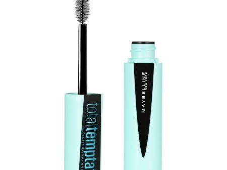 Maybelline Total Temptation Waterproof Mascara, Brownish Black, 0.3 fl. oz. Fashion