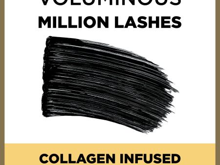 L Oreal Paris Voluminous Million Lashes Mascara, Blackest Black, 2 count Online