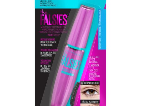 Maybelline The Falsies Waterproof Mascara Makeup, Very Black, 0.25 fl. oz. Online Sale