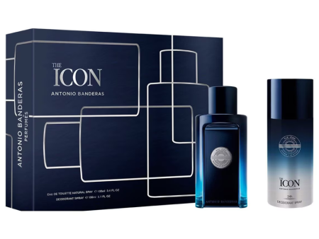 Antonio Banderas Set The Icon Fragancia EDT 100ml + Desodorante 150ml on Sale