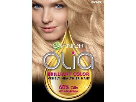 Garnier Olia Oil Powered Permanent Hair Color, 9.0 Light Blonde, 1 kit For Cheap