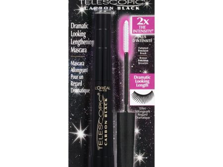 L Oreal Paris Telescopic Original Lengthening Mascara, Carbon Black, 0.27 fl. oz. Online now