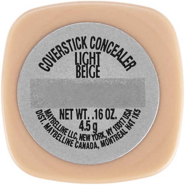 Maybelline Cover Stick Corrector Concealer, Light Beige, 0.16 oz. For Discount