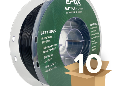 Wholesale Case EPAX 1.75 mm Fast PLA+  (10 spools in a case) Cheap