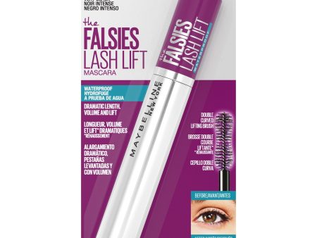 Maybelline The Falsies Lash Lift Waterproof Mascara Eye Makeup, Very Black, 0.29 fl. oz. Fashion