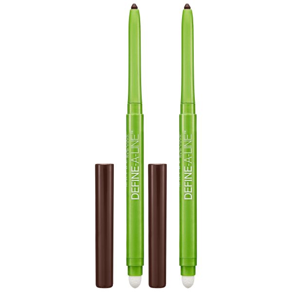 Maybelline Define-A-Line Eyeliner, Brownish Black, 2 count Sale