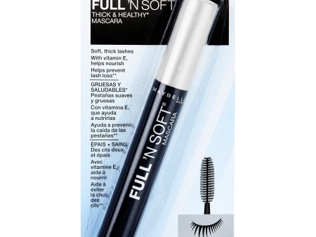 Maybelline Full  N Soft Washable Mascara, Very Black, 0.28 fl. oz. Online Hot Sale