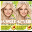 Garnier Nutrisse Nourishing Hair Color Creme, 111 Extra-Light Ash Blonde (White Chocolate), 2 count Online now