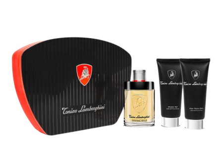 Tonino Lamborghini Invincible EDT 125ml + 150ml Shower gel + 150ml After shave balm Hombre Fashion